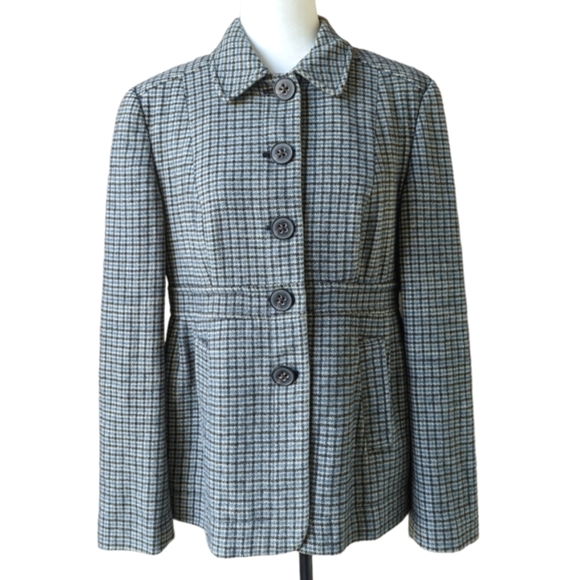 Banana Republic Jackets & Blazers - Banana Republic herringbone wool peacoat